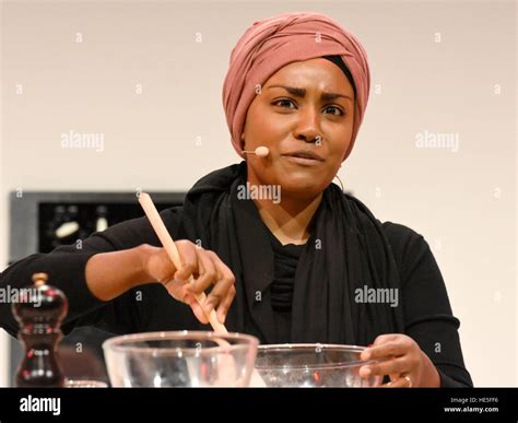 Nadiya Hussein At Bbc Good Food Show Olympia London Featuring Nadiya