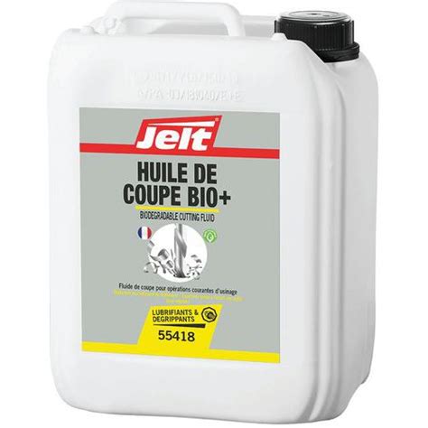 Huile de coupe entière biodégradable JELT Manutan fr