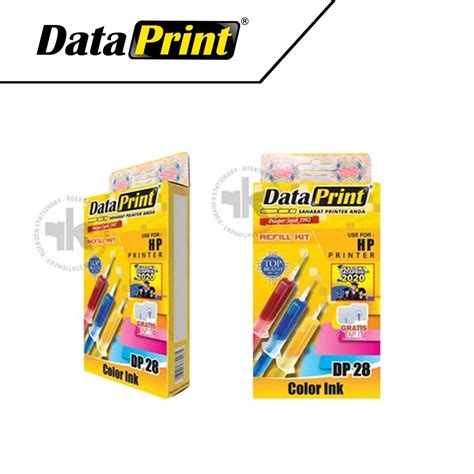 Jual Dataprint Tinta Suntik Refill Printer Hp Colour Dp Ml