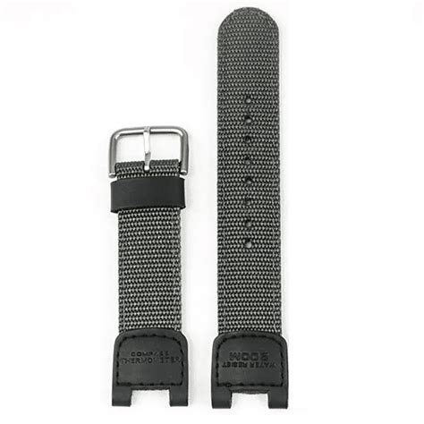 Casio G Shock Sgw Nylon Watch Strap Green Invellastraps