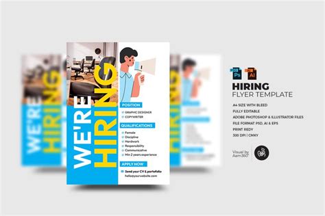 Hiring Flyer Template (3052296)