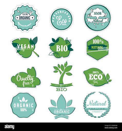 Eco Label Cut Out Stock Images Pictures Alamy