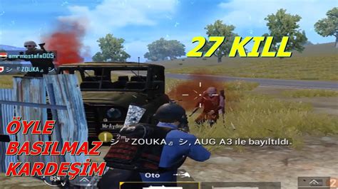 27 Kill Rekoru Kirdik Pubg Mobile 47 Youtube