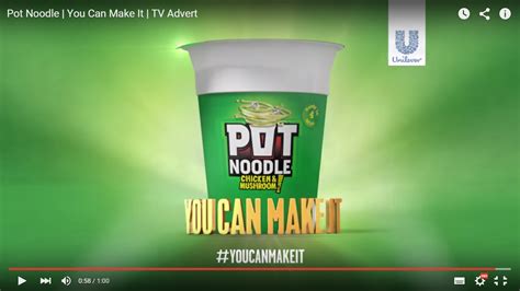 media pot noodle advert analysis