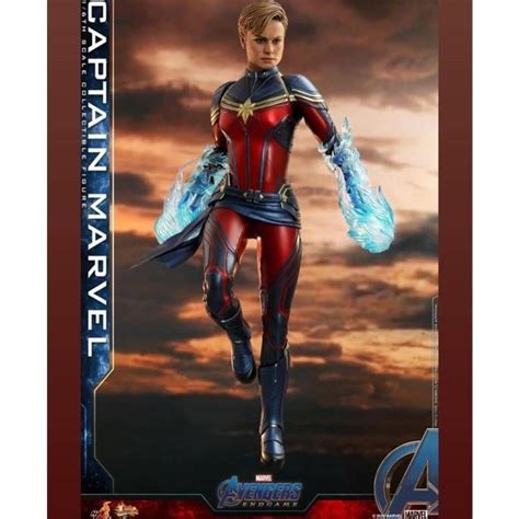 Jual HOT TOYS CAPTAIN MARVEL ENDGAME AVENGERS HT MMS575 1 6 SCALE PO DP