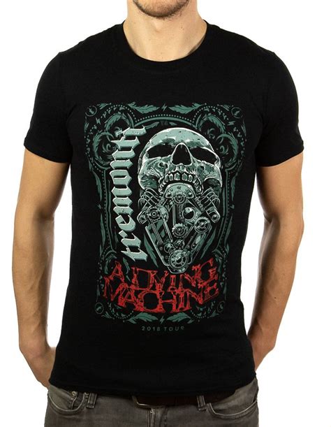 Tremonti Skull Tourshirt T Shirt Black Lo Fi Merchandise