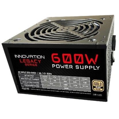 Jual POWER SUPPLY INNOVATION 600W 80 GOLD Kota Malang Kios Komputer