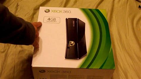 Xbox 360 Slim 4GB Unboxing YouTube