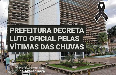 Prefeitura Decreta Luto Oficial Pelas Vítimas Da Forte Chuva Portal