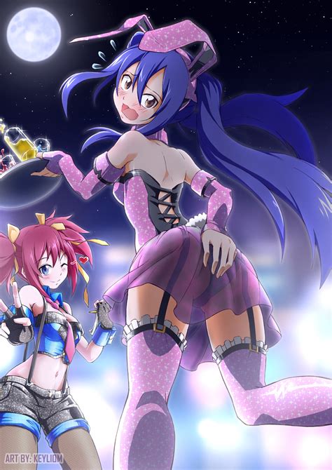 Wendy Marvell And Sheria Blendy Fairy Tail Drawn By Keyliom Danbooru