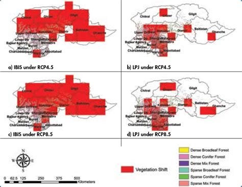 Vegetation Shifts In The Upper Indus River Basin In The Long Term