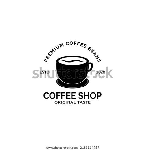 Vintage Retro Black Coffee Shop Logo Stock Vector (Royalty Free) 2189114757 | Shutterstock