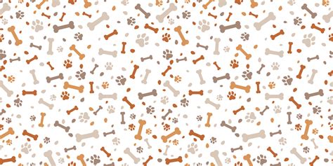 Dog Bones Png dogs paw doodles Transparent Seamless pattern Overlay ...