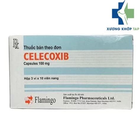 Celecoxib Capsules 100mg Thuốc điều Trị Bệnh Viêm Xương Khớp