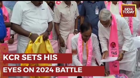 Cm Kcr Launch A Bharat Rashtra Samithi New Version Of His Party Ahead