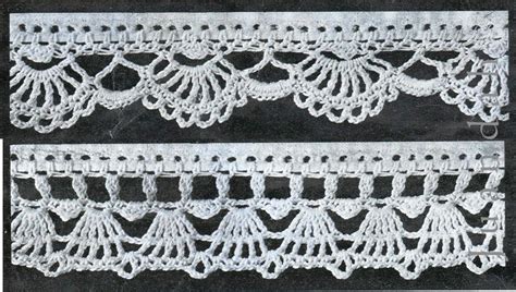 Entire Book Of Vintage Crochet Edgings 1940s Pdf Patterns 47 Etsy