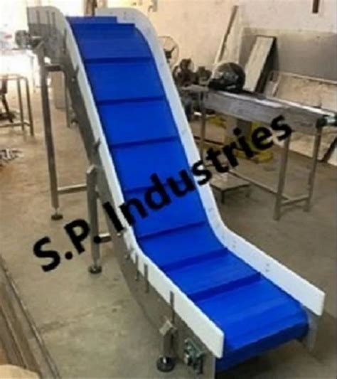 Z Type Inclined Belt Conveyor Capacity 150 Kgfeet At Rs 170000 In Ahmedabad