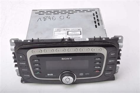 FORD MONDEO MK4 RADIO CD KOD BS7T 18C939 DC Shrot Pl