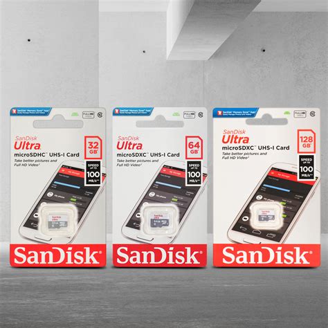 Sandisk Ultra Microsdhc Sdxc Uhs I Class 10 100mb S 128gb Sdsqunr No Color