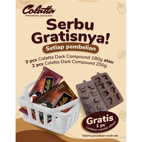 Jual Colatta Compound Gr Chocolate Choco Strawberry Stroberi