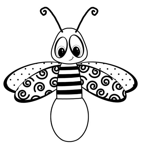 Free Printable Firefly Coloring Page Free Printable Coloring Pages