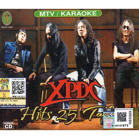 XPDC Hits 25 Tahun MTV KARAOKE 2 VCD Shopee Malaysia