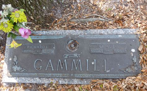 Richard L Gammill Find A Grave Memorial