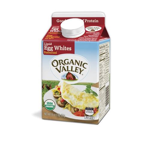 Organic Valley Liquid Egg Whites Pasteurized Organic Azure Standard