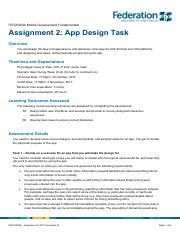 Itech Assignment Pdf Itech Mobile Development