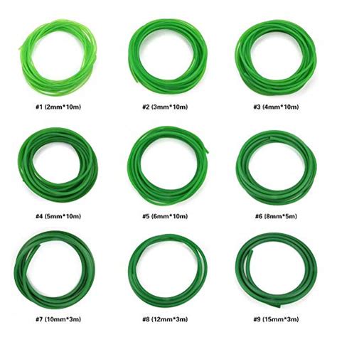 Uxcell 16ft 10mm PU Transmission Round Belt High Performance Urethane