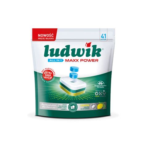 Ludwik Tabletki Do Zmywarki Lemon Maxx Power Szt