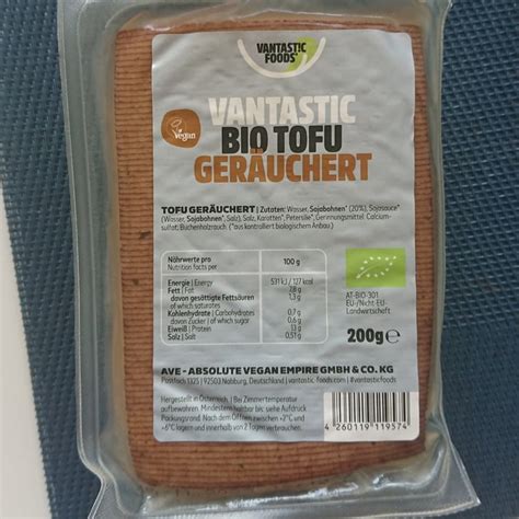 Vantastic Foods Bio Tofu geräuchert Review abillion