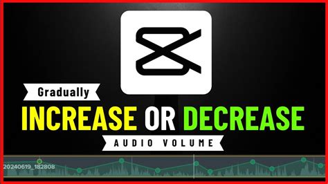 Gradually Increase Or Decrease Audio Volume In Capcut Pc Youtube