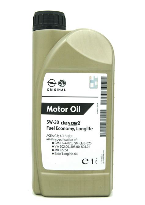 Opel Gm Motor Oil Dexos W L Thessladia Gr