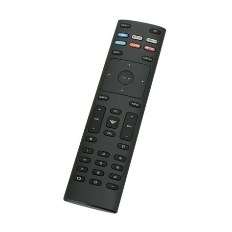 Vizio XRT136 Universal Smart TV Remote Control w 6 Keys, Compatible w ...