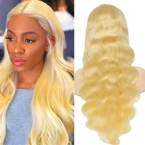 Sparkle Diva Honey Blonde Ombre Lace Front Wig Human Hair X