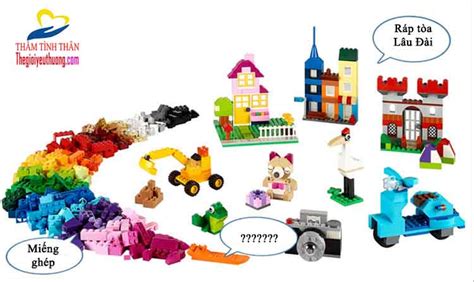 Đồ chơi Lego, đồ chơi thông minh sáng tạo giúp trẻ phát triển trí tuệ