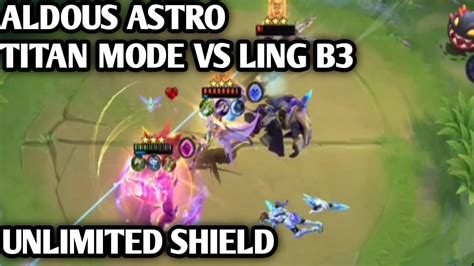 Aldous Astro Titan Mode Magic Chess Mobile Legend Youtube