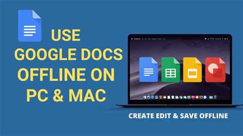 How To Use Google Docs Offline On Pc Mac Youtube