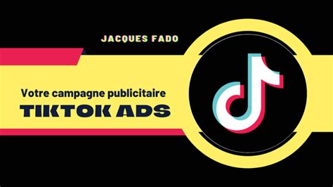 Je Vais Cr Er Et G Rer Votre Campagne Publicitaire Tiktok Ads Par