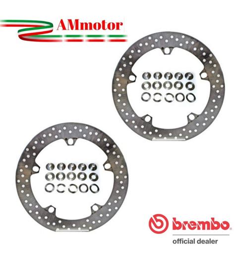 Dischi Freno Bmw R Rt Brembo Serie Oro Anteriori Flottanti Coppia Moto