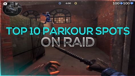 Critical Ops Top Secret Parkour Spots On Raid New Map Youtube