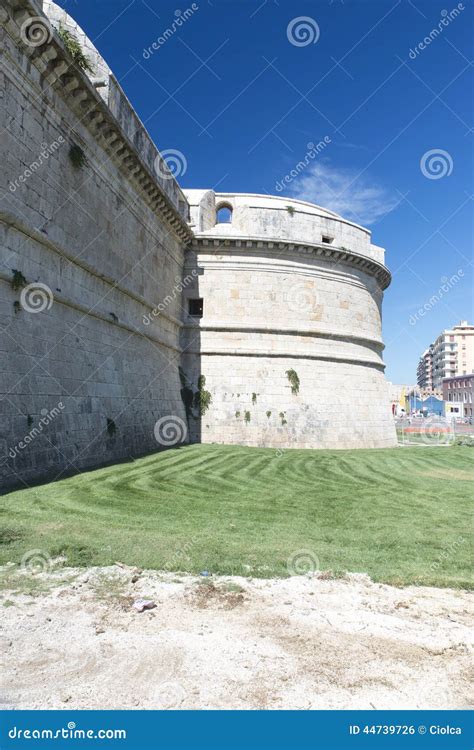 Forte Michelangelo in Civitavecchia, Italy Stock Photo - Image of color ...