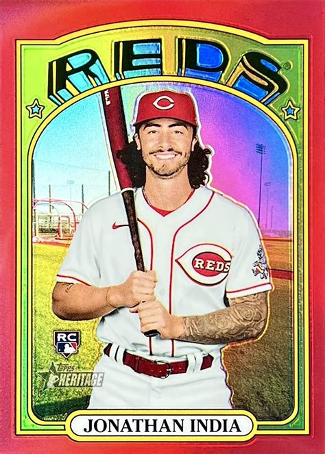 Topps Heritage Chrome Red Refractors Jonathan In Flickr