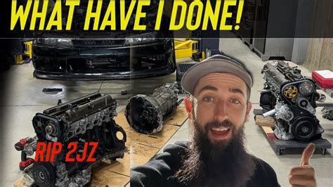 Taking Apart My Car 3 Days Before An Event Youtube