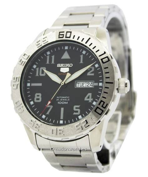 Venta Reloj Seiko 5 Sports Automatic 24 Jewels Wr En Stock