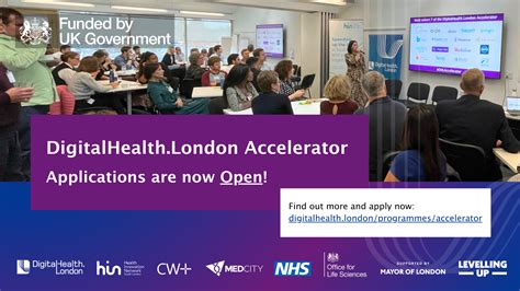 Applications Open For Cohort Eight Of The Digitalhealthlondons Award