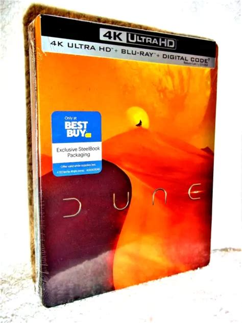 Dune K Blu Ray Steelbook Nuovo Timothee Chalamet Zendaya