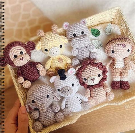 Safari Em Amigurumi Loja Its Gurumi Elo Produtos Especiais