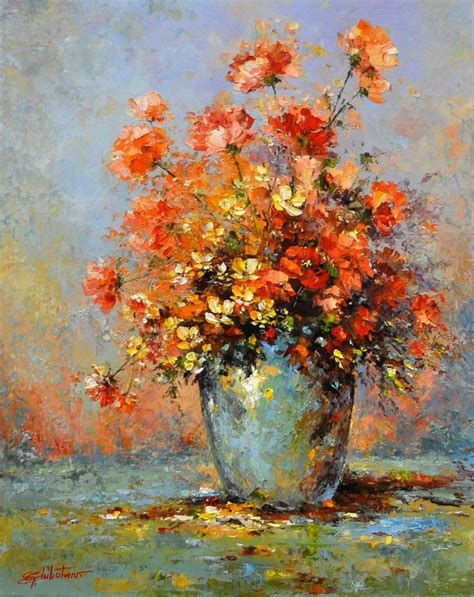 Pin By Gurutze Ramos On FLORES Flower Art Painting Abstract Flower